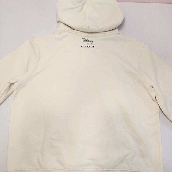 NWT Disney X Coach WOMEN'S Ice Skate Motif Hoodie CL692 S Small - Picture 4 of 6